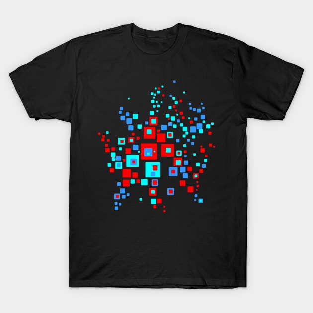 abstract space T-Shirt by Nikokosmos